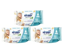 في اي بي مناديل أطفال مبللة بخلاصة الألوفيرا 120 م...