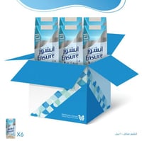 كرتون انشور حليب سائل فانيلا -6×200 جرام | عبوة ال...