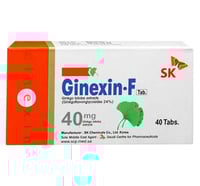 جينيكسين اف جنكو بيلوبا 40 مجم مقوي عام 40 قرص