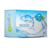 جي بي أوميجا 3، 567 ملجم، مكمل غذائي 60 كبسولة