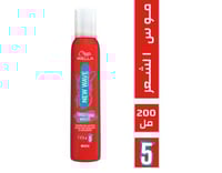 نيو ويف رغوة تثبيت الشعر مقاومة للحرارة ملطفة 200...