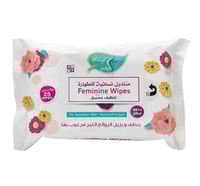 العرايس مناديل نسائية للطهارة بدون عطر 25 منديل