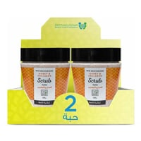 بوبانا صنفرة الذهب عسل وكولاجين 300 جرام *2حبة | ب...