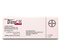 ديان 35، أقراص لمنع الحمل - 21 قرص