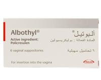 البوتيل 6 تحاميل مهبلية