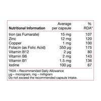 فيروجلوبين كبسول 30 ق