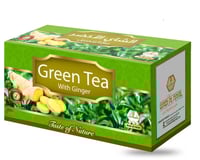 وادي النحل مشروب الشاي الاخضر بالزنجبيل