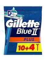 جيليت امواس رجالي بلو 2 كيس 10+4