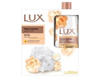 لوكس شاور جل الياسمين المخملى 250 مل +ليفة