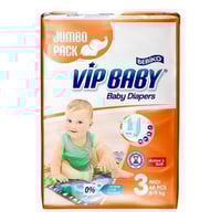 في اي بي بيبي حفاضات أطفال مقاس 3 - 68 حبة