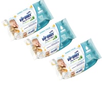 في اي بي مناديل أطفال مبللة بخلاصة الألوفيرا 120 م...