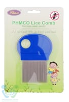 المذهل مشط القمل بالاسنان المعدنية + عدسة 001