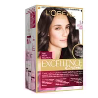 لوريال اكسلانس صبغة شعر 5.1 بني فاتح عميق