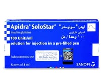 ابيدرا 100 وحدة دولية/مل سولوستار 3 مل 5ق- ثلاجة