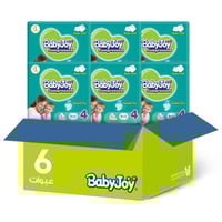 بيبي جوي حفايض اطفال 4 11 حبة *6حبة | بوكس التوفير