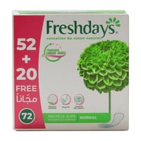 فريشدايز فوط صحية عادي 52+20 حبة