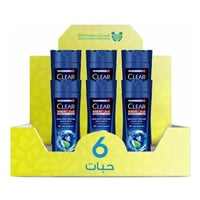 كلير شامبو للرجل انتعاش برودة مثلج 350 مل *6حبة |...