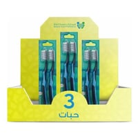 كازن فرشاة اسنان ناعم 2 حبة شعيرات ابيض 5145 *3حبة...