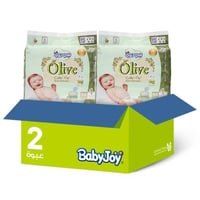 بيبي جوي حفاضات اطفال اوليف بزيت الزيتون مقاس [1]...