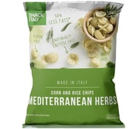 سناك ايطالي رقائق الذرة والأرز اعشاب البحر المتوسط...