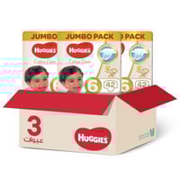 كرتون هجيز حفاضات اطفال عناية فائقة مقاس 6 42 حبة*...