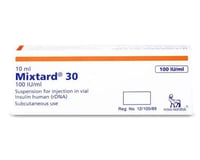 مكستارد 30، يقلل مستوى السكر في الدم - 1 فيال