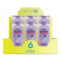 لوريال شامبو مرطب للشعر الفاقد ترطيب 400 مل *6حبة...