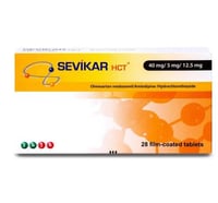 سيفيكار اتش سي تي 40/5/12.5 مج حبوب 28 ق