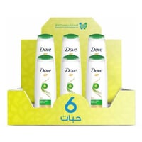 دوف شامبو ضد تساقط الشعر 400مل *6حبة | بوكس التوفي...