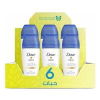 دوف مزيل عرق رول اورجينال مستورد 50 مل *6حبة | بوك...