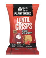 رقائق العدس بنكهة الاعشاب الاسبانية والطماطم