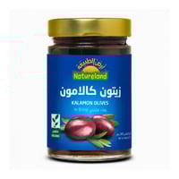 زييتون كالامون بماء ملحي عضوي300 جرام - أرض الطبيع...