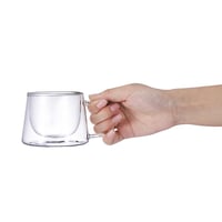 كوب زجاج دبل بسعة 200 مل من باريستار