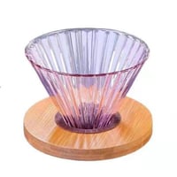 قمع ترشيح زجاجي بنفسجي من باريستار