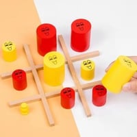 لعبة اكس او الذكية (خشبية)