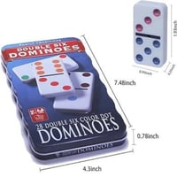 لعبة الدومينو الملونة