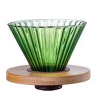 قمع ترشيح زجاجي أخضر من باريستار