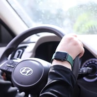 سوار ساعة ابل مغناطيس أخضر مقاس 38/40 من نيتزي