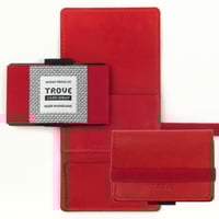 محفظة كاش راب بطاقات باللون الأحمر من تروف
