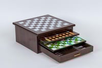 صندوق الألعاب الخشبي 10 في 1 من توي جوي