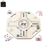 لعبة جاكارو فاخرة لأربع أشخاص بكامل ملحقاتها مع شن...