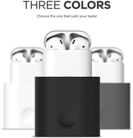 قاعدة شحن ايربودز لاسلكية بلون أسود من ايلاقو