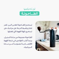 شنطة القهوة المختصة V60 من باريستار (مع طاحونة احت...