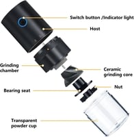 مطحنة قهوة كهربائية اوتوماتيكية
