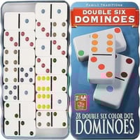 لعبة الدومينو الملونة