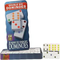 لعبة الدومينو الملونة