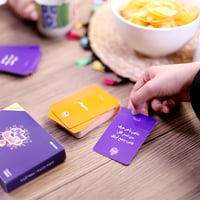 لعبة ورقية جماعية - سؤال وشرط (الإصدار الثاني)