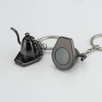 ميدالية مفاتيح غلاية باللون الأسود من باريستار