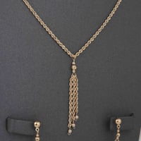 طقم كرات الذهب المتدلية ( عيار 18 )