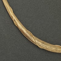 طقم ذهب مبروم استرتش ( عيار 18 )